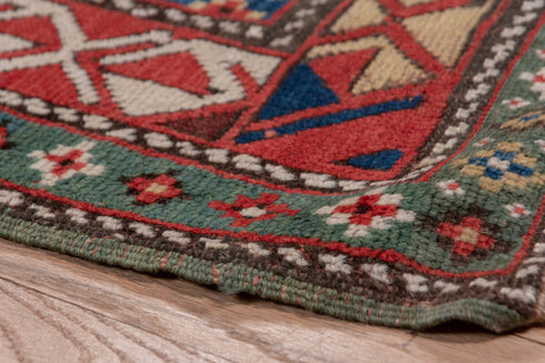 Vintage Genje Runner Rug (3' x 12')